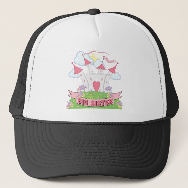 PRINZESSIN GROSSE SCHWESTER TRUCKERKAPPE (Vorderseite)