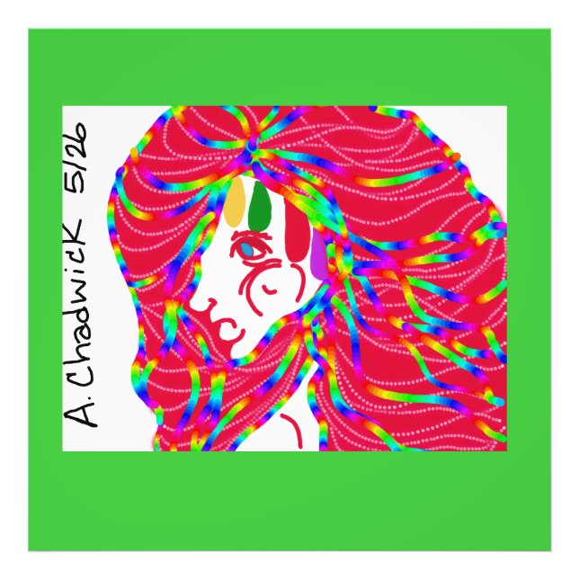 Prinzessin Hexe Fotodruck (Vorne)