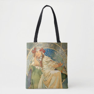 Prinzessin Hyacinth von Alphonse Mucha Tasche
