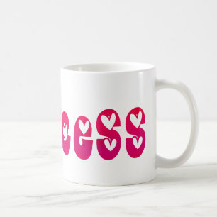Prinzessin im Herzen Kaffeetasse