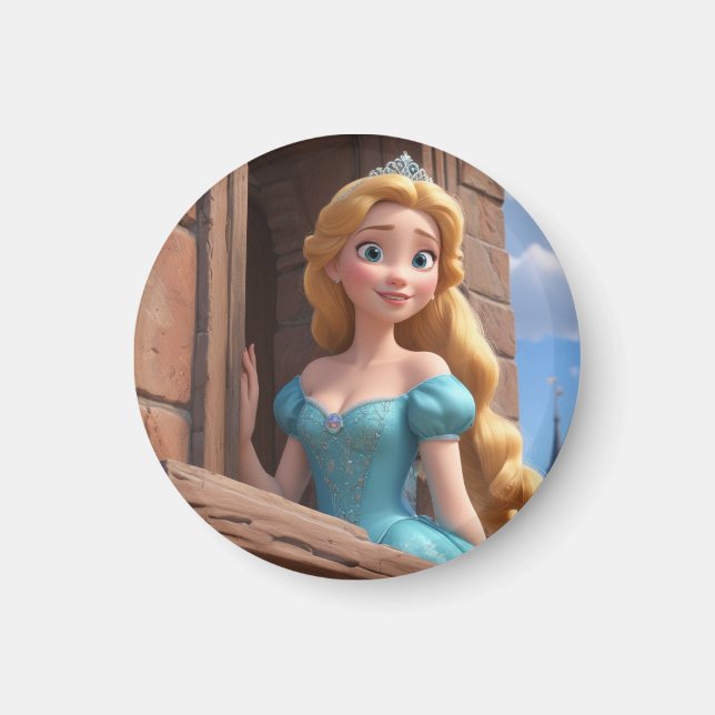 Prinzessin im Schloss Magnet (Vorne)