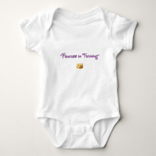 Prinzessin in Ausbildung Baby-Body Baby Strampler