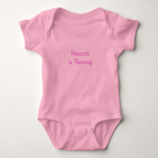 Prinzessin in Ausbildung Baby Strampler
