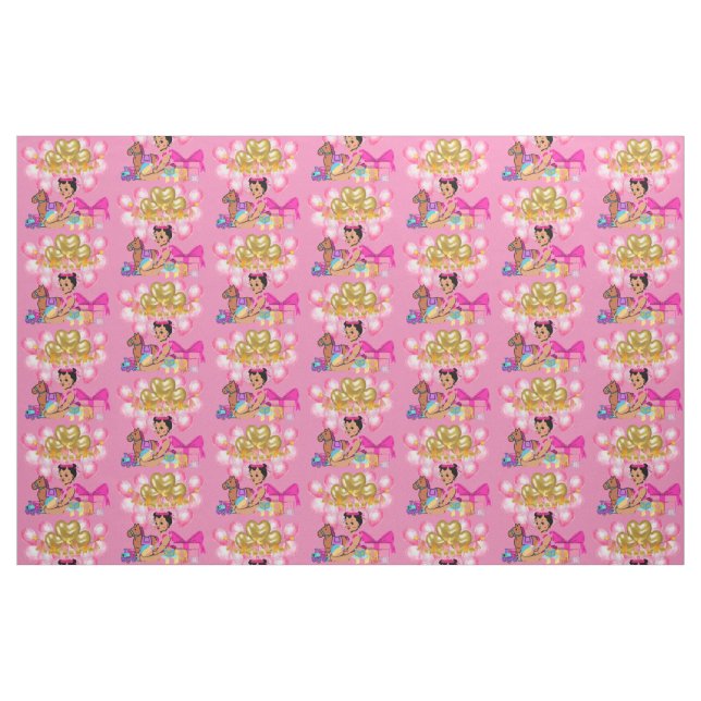 Prinzessin in Rosa Stoff (Fat Quarter (45,7 x 55,9 cm))