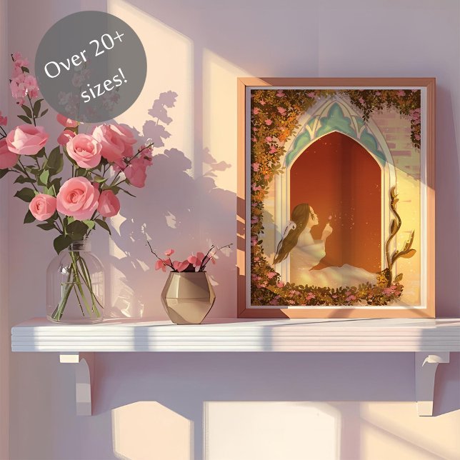 Prinzessin in Sonnenlicht Poster (Von Creator hochgeladen)