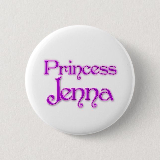 Prinzessin Jenna Button (Vorderseite)