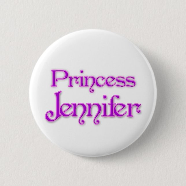 Prinzessin Jennifer Button (Vorderseite)