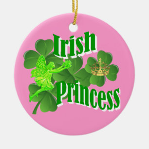 Prinzessin Keramikornament