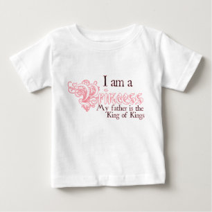 Prinzessin King of Kings langärmeliges Baby T T T-shirt