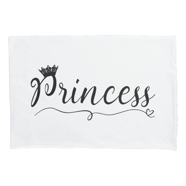"Prinzessin" Kissenbezug (Vorderseite)