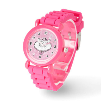 Prinzessin Kitty Pink Sparkle Screwball Grafiken Armbanduhr