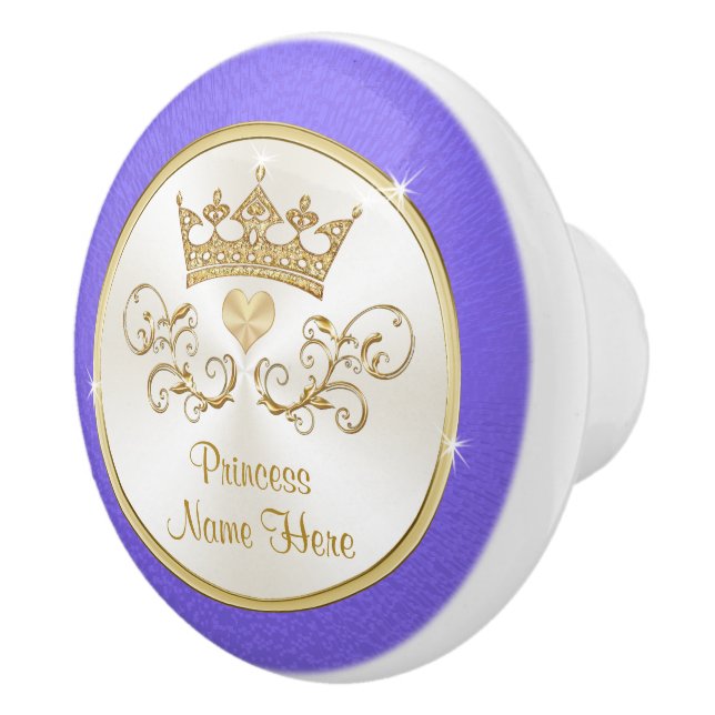 Prinzessin Knob für ihr Themed Bedroom Keramikknauf (Rechts)