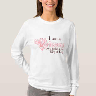 Prinzessin König des langen Hülsent-stücks Könige T-Shirt