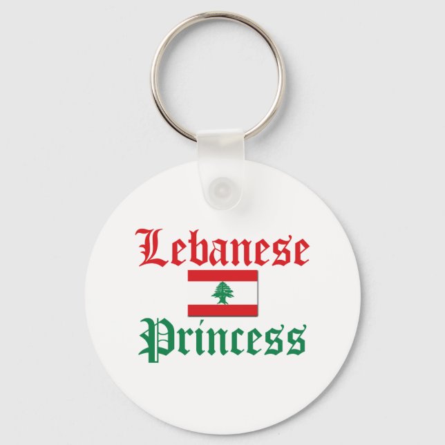 Prinzessin Libanon Schlüsselanhänger (Vorderseite)