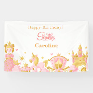 Prinzessin Märchen Royal Feier Dekoration Banner