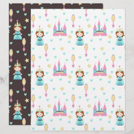 Prinzessin mit Schlosserbuch und Spiegelbuch