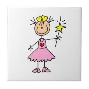 Prinzessin mit Wand Fliese