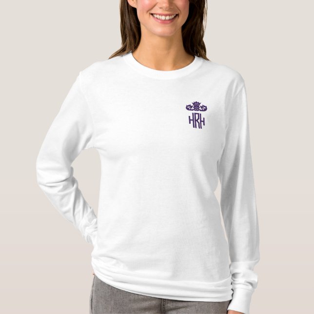 Prinzessin Monogram Shirt (Vorderseite)