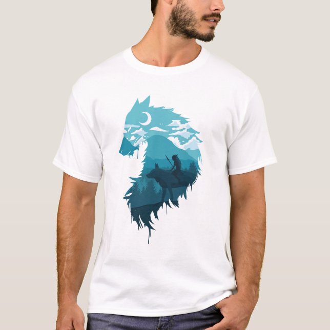 Prinzessin mononoke Shirt, studio ghibli tee. T-Shirt (Vorderseite)