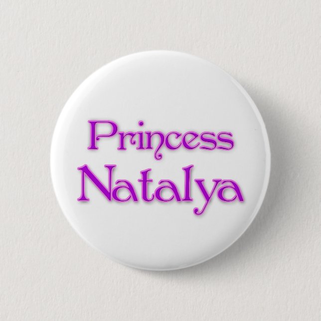 Prinzessin Natalya Button (Vorderseite)