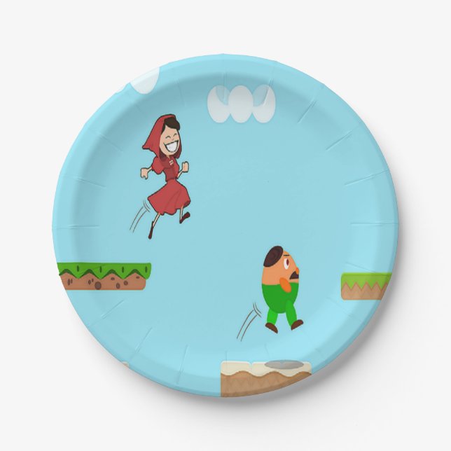 Prinzessin Pappteller (Vorderseite)