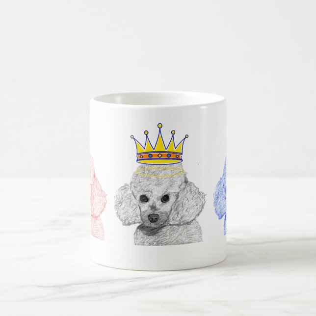 Prinzessin Poodles Mug Kaffeetasse (Mittel)