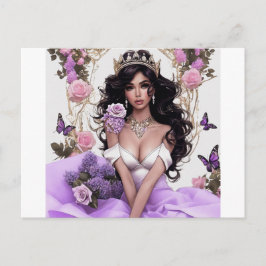 Prinzessin Postkarte