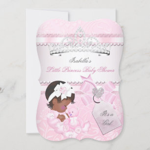 Prinzessin Pretty Baby Shower Süße Mädchen Tiara E Einladung
