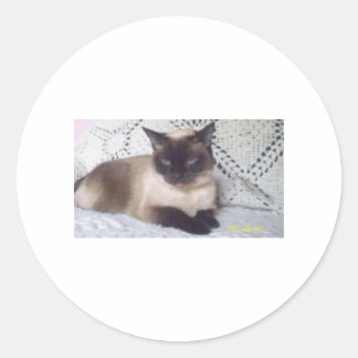 Prinzessin Runder Aufkleber