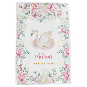 Prinzessin Schwan Baby Shower Mittlere Geschenktüte