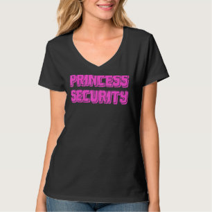 Prinzessin Security Funny Halloween Partykostüm T-Shirt