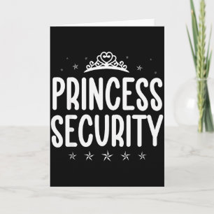 Prinzessin Sicherheit Halloween-Kostüm Vater Männe Karte