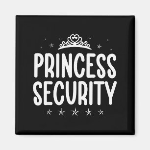 Prinzessin Sicherheit Halloween-Kostüm Vater Männe Magnet