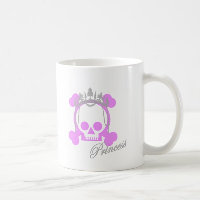 Prinzessin Skull Kaffeetasse (Rechts)