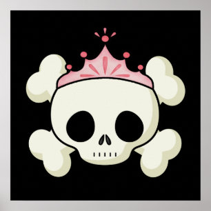 Prinzessin Skull Poster