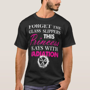 Prinzessin spielt mit strahlender, sonniger Radiol T-Shirt