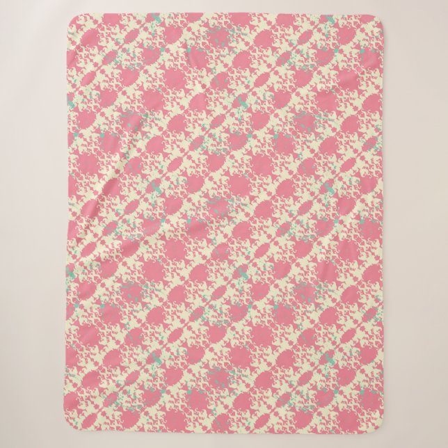 Prinzessin-Spritzer-Muster Sherpadecke (Vorderseite)