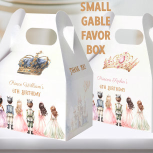 Prinzessin Twins Royal Birthday Boy Girl Geschenkschachtel