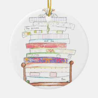 Prinzessin und die Erbse Keramik Ornament