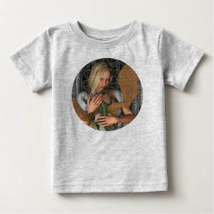 Prinzessin und Drache Baby T-shirt