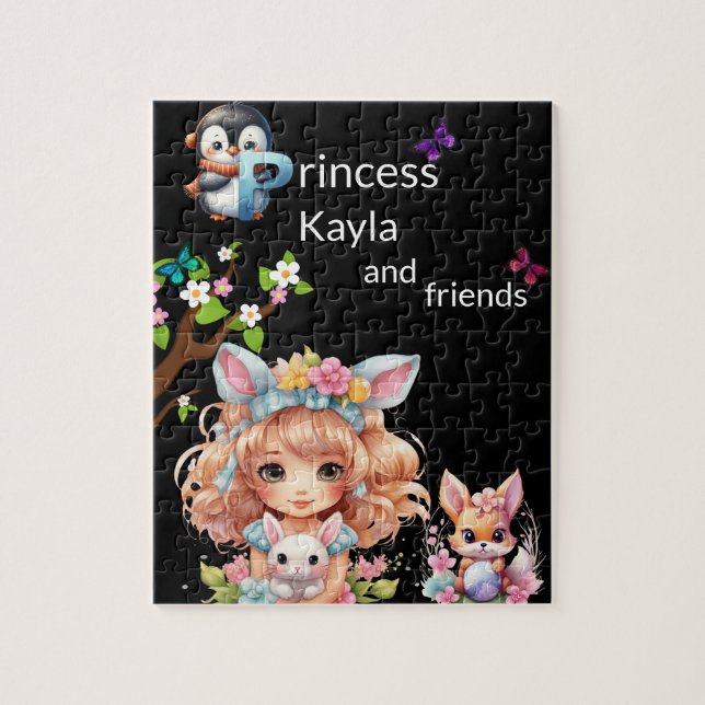 Prinzessin und Freunde (Vertikal)