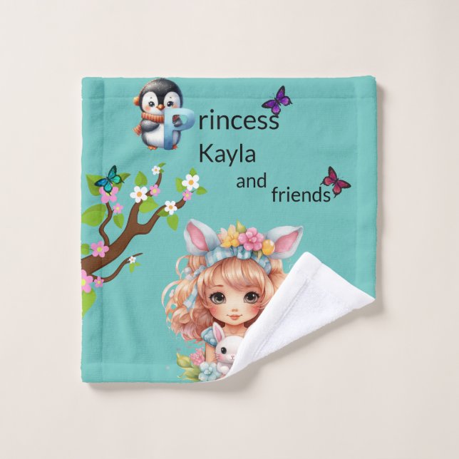 Prinzessin und Freunde Waschlappen (Waschlappen)