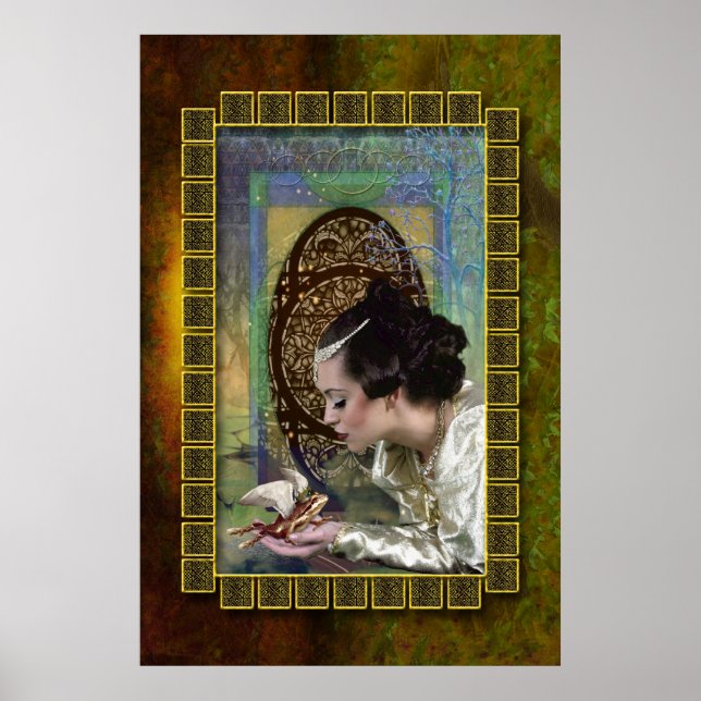 Prinzessin und Frosch Poster (Vorne)