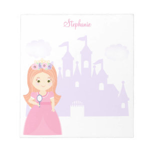 Prinzessin und ihr magischer Spiegel Notizblock