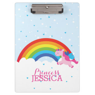 Prinzessin Unicorn Klemmbrett