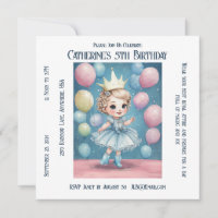 Prinzessin verzaubert Geburtstagsfeier