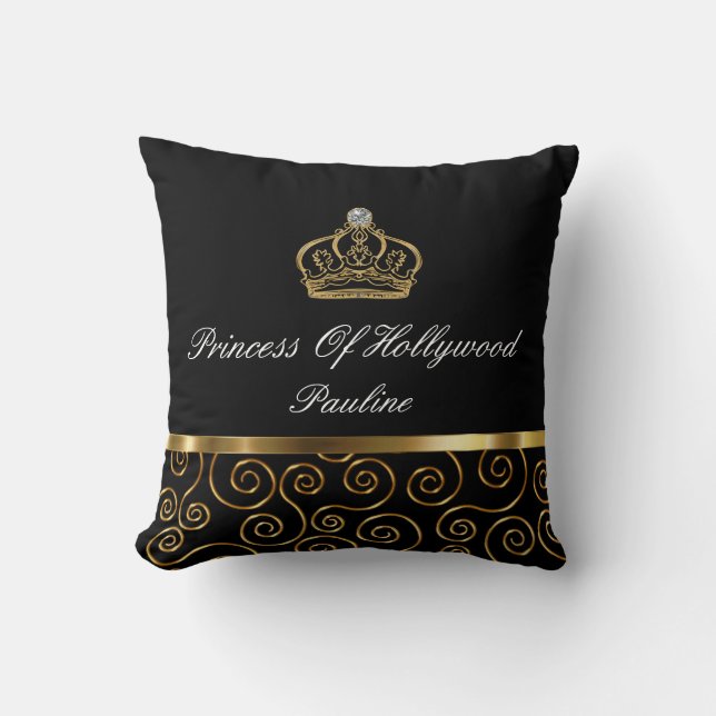 Prinzessin von Hollywood Kissen (Vorderseite)