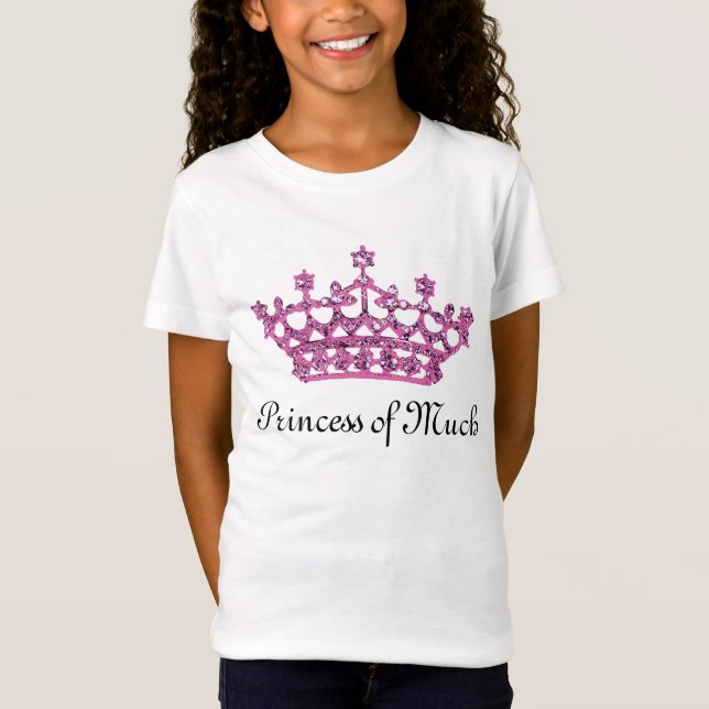 "Prinzessin von Much" T-Shirt (Vorderseite)