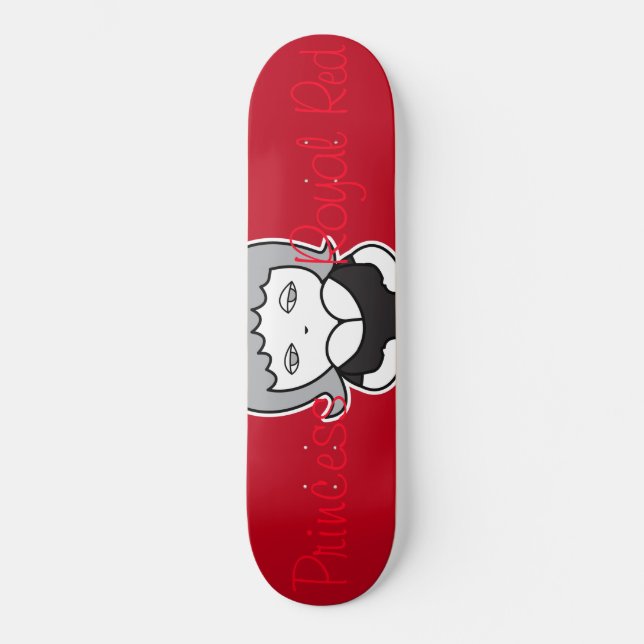 Prinzessin von Royal Red 2 Skateboard (Vorderseite)