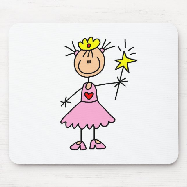 Prinzessin With Wand Mousepad (Vorne)